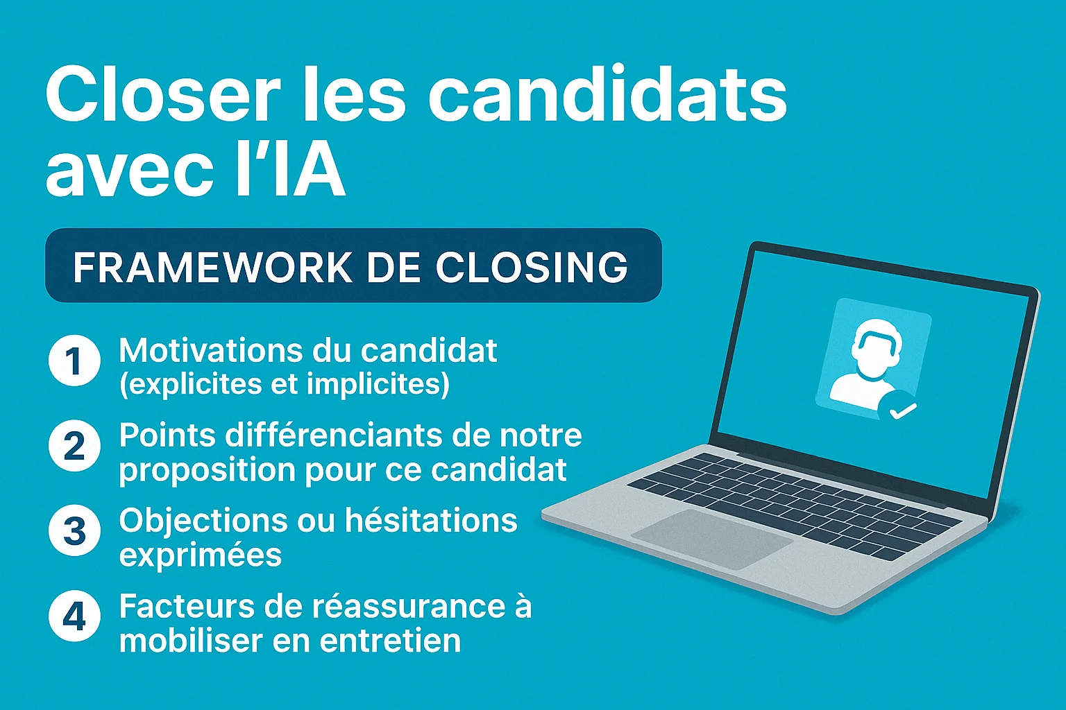 Closer les candidats avec l'IA : convaincre sans forcer