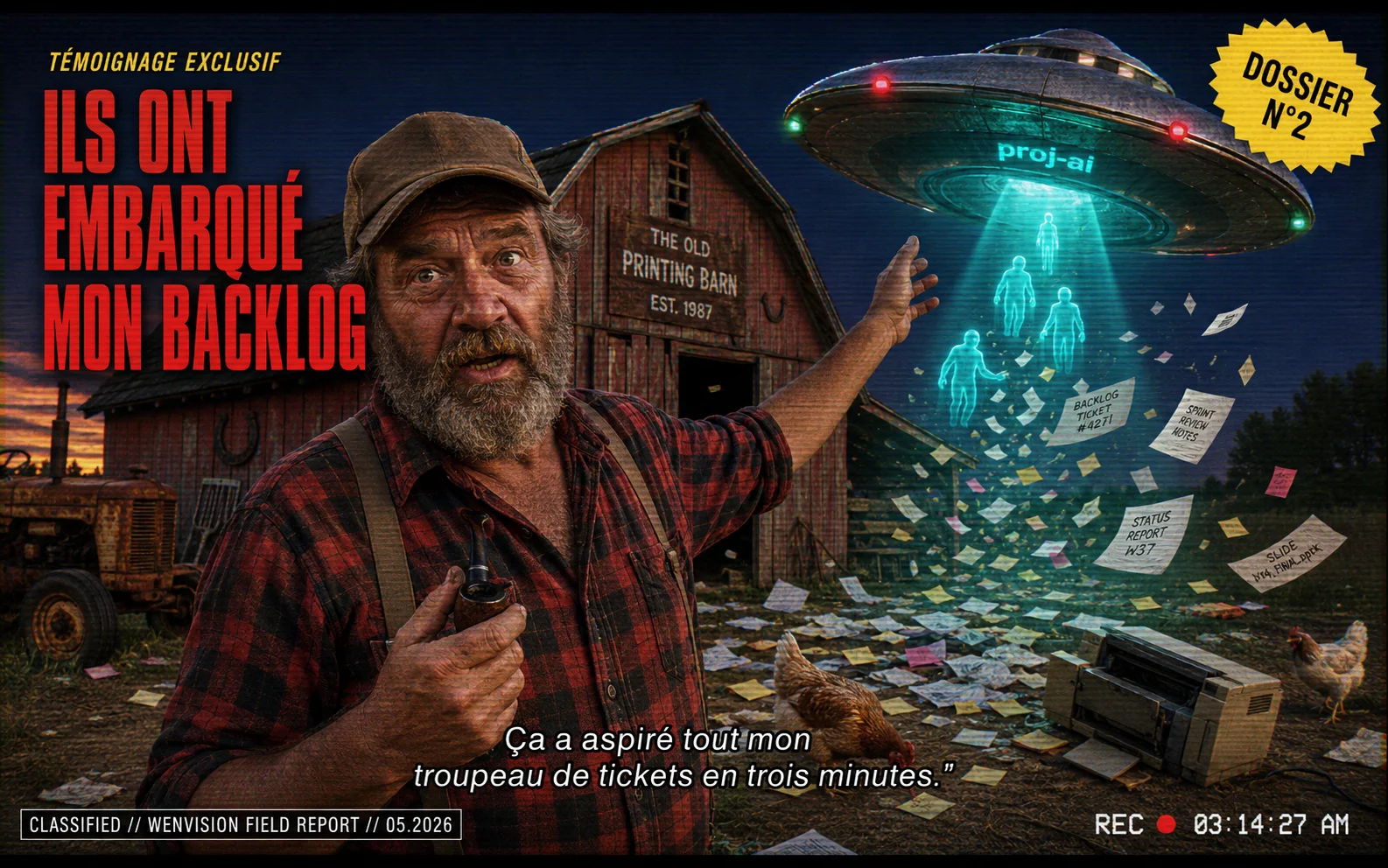 Dossier N°2 : Ils ont embarqué mon backlog
