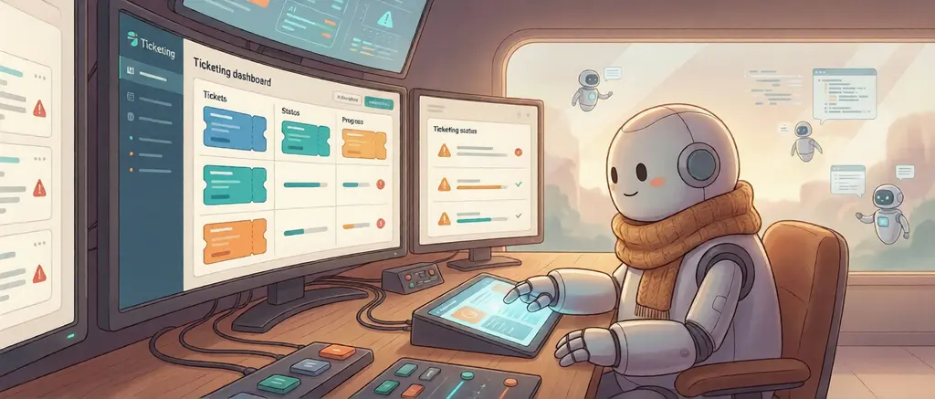 Piloter vos agents IA avec vos outils existants : le quick win du ticketing